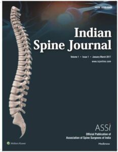 Indian Spine Journal